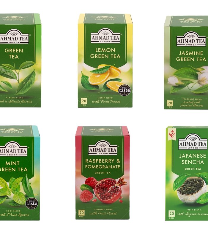 Πράσινο Τσάι - Πακέτο 6 συσκευασιών  - 6x20 φακελάκια αλουμινίου