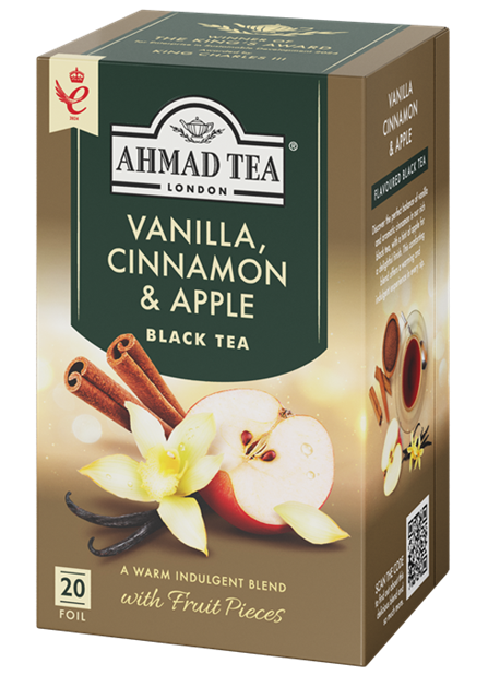 Τσάι Βανίλια, Κανέλα & Μήλο – 20 φακελάκια αλουμινίου