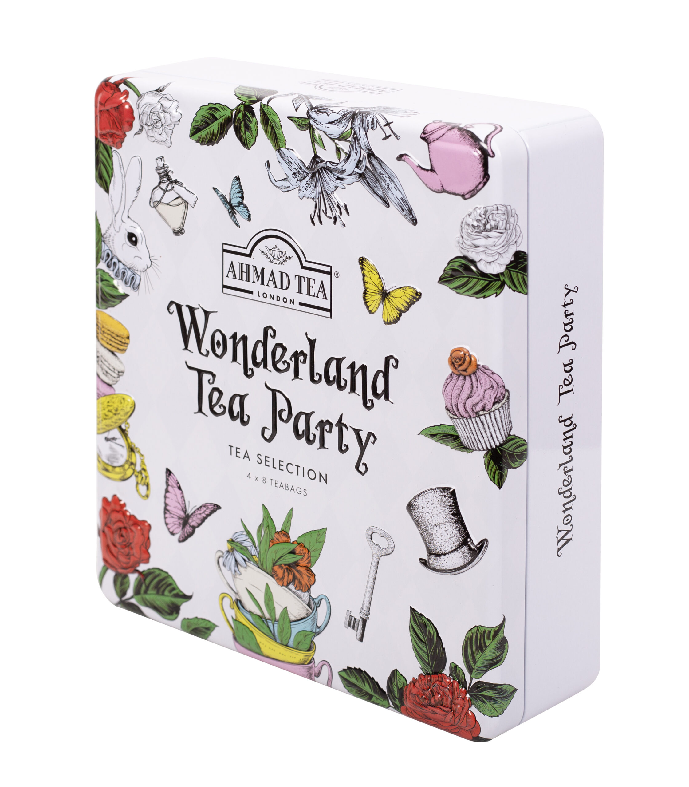 Wonderland Tea Party Μεταλλική Κασετίνα - 32 φακελάκια αλουμινίου - Image 6