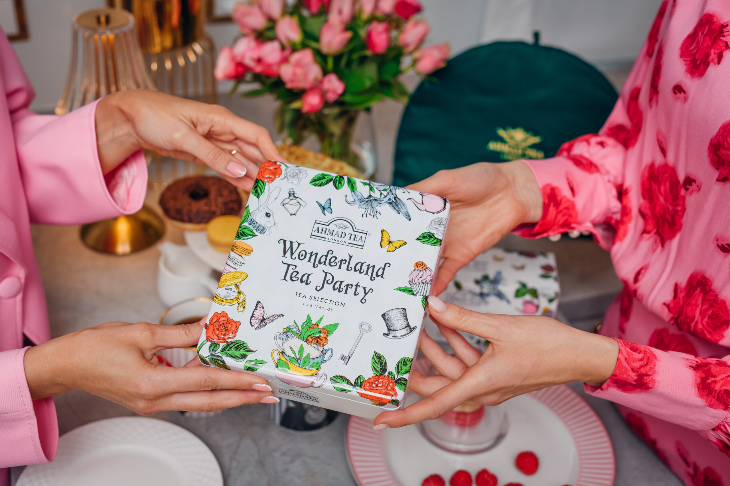 Wonderland Tea Party Μεταλλική Κασετίνα - 32 φακελάκια αλουμινίου - Image 7