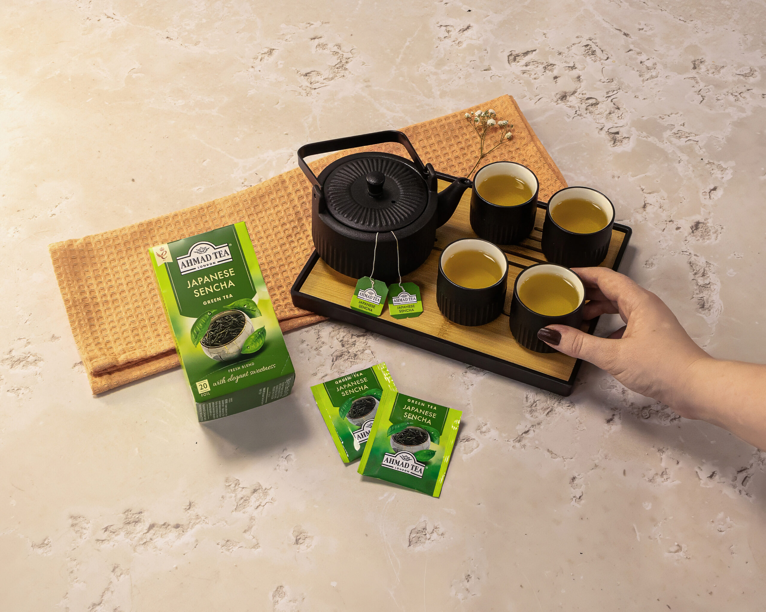 Πράσινο Τσάι Japanese Sencha - 20 φακελάκια αλουμινίου - Image 5