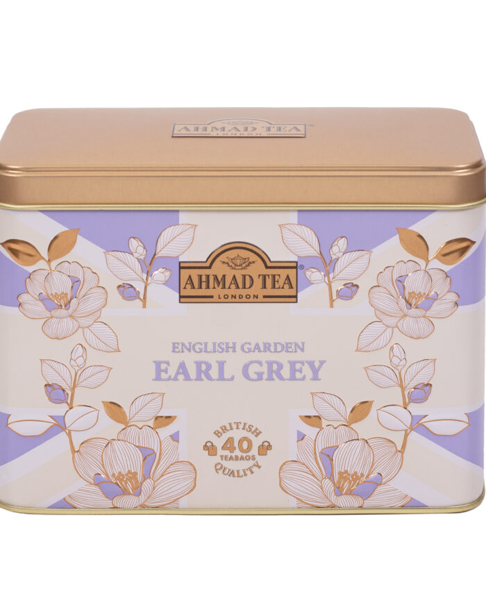 English Garden Collection: Earl Grey – 40 φακελάκια σε μεταλλικό κουτί