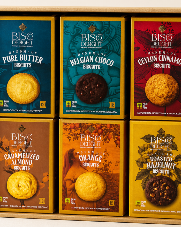 Bisco Delight Pack 6 Συσκευασιών Μπισκότων (6x100g)