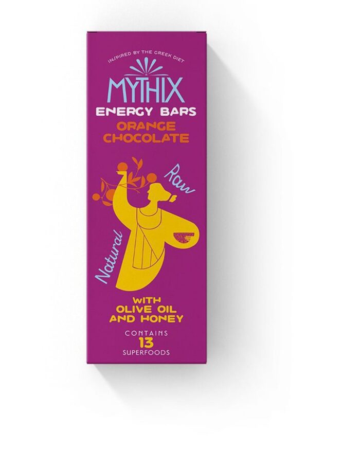 Energy Bar Σοκολάτα – Πορτοκάλι 50gr