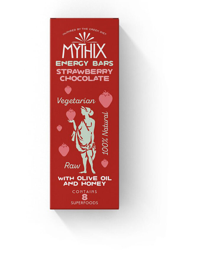 Energy Bar Σοκολάτα – Φράουλα 50gr